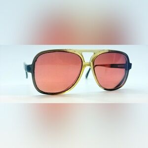 Vintage Blazer Brown Pilot Sunglasses Frames Only